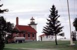 Sherwood Point Light Station, Door County, Wisconsin, Lake Michigan, Great Lakes, TLHV02P14_05