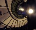 Spiral Staircase, Yaquina Head Lighthouse, Oregon, West Coast, Pacific Ocean, spiral staircase, TLHV03P05_03