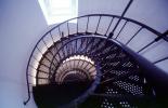 Yaquina Head Lighthouse, Oregon, West Coast, Pacific Ocean, spiral staircase, TLHV03P05_04