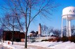 Kenosha Southport Lighthouse, Simmons Island, Kenosha, Wisconsin, Lake Michigan, Great Lakes, TLHV03P11_17