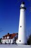 Wind Point Lighthouse, north of Racine, Wisconsin, Lake Michigan, Great Lakes, TLHV03P12_08