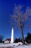 Wind Point Lighthouse, north of Racine, Wisconsin, Lake Michigan, Great Lakes, TLHV03P12_09