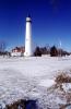 Wind Point Lighthouse, north of Racine, Wisconsin, Lake Michigan, Great Lakes, TLHV03P12_13