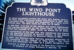 Wind Point Lighthouse, north of Racine, Wisconsin, Lake Michigan, Great Lakes, TLHV03P13_01