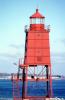 Racine Breakwater Lighthouse, Wisconsin, Lake Michigan, Great Lakes, TLHV03P13_03