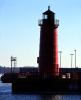 Milwaukee Breakwater Lighthouse, Wisconsin, Lake Michigan, Great Lakes, TLHV03P14_04