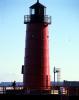 Milwaukee Breakwater Lighthouse, Wisconsin, Lake Michigan, Great Lakes, TLHV03P14_05