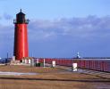 Milwaukee Breakwater Lighthouse, Wisconsin, Lake Michigan, Great Lakes, TLHV03P14_07