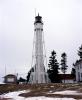 Sturgeon Bay Ship Canal Lighthouse, Door County, Green Bay Peninsula, Wisconsin, Lake Michigan, Great Lakes, TLHV04P02_09