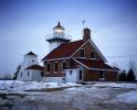 Sherwood Point Light House, Sturgeon Bay, Door County, Green Bay Peninsula, Wisconsin, Lake Michigan, Great Lake, TLHV04P02_17