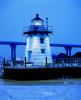 Grassy Island Range Lighthouse, Fox River, Green Bay, Harbor, entrance, Lake Michigan, Great Lakes, TLHV04P03_09