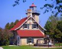 Eagle Bluff Lighthouse, Peninsula State Park, Door County, Green Bay Peninsula, Wisconsin, Lake Michigan, Great Lake, TLHV04P07_05