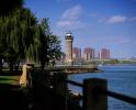 Blackwell Island Lighthouse, East River, Roosevelt Island, New York City, East Coast, Eastern Seaboard, Atlantic Ocean, TLHV04P10_12