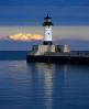 Duluth Harbor North Breakwater Lighthouse, Minnesota, Lake Superior, Great Lakes, Harbor, TLHV04P11_02