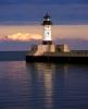 Duluth Harbor North Breakwater Lighthouse, Minnesota, Lake Superior, Great Lakes, Harbor, TLHV04P11_02B