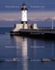 Duluth Harbor North Breakwater Lighthouse, Lake Superior, Great Lakes, Harbor