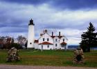 Point Iroquois Lighthouse, Michigan, Lake Superior, Great Lakes, TLHV04P12_19