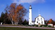Presque Isle Light Station, New Presque Isle Lighthouse, Michigan, Lake Huron, Great Lakes, TLHV04P13_09B