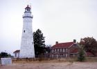 Fort Gratiot Lighthouse, Saint Clair, Michigan, Lake Huron, Great Lakes, TLHV04P14_01B