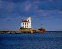 Fairport Harbor West Breakwater Lighthouse, Ohio, Lake Erie, Great Lakes, Harbor