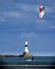 Conneaut West Breakwater Lighthouse, Ohio, Lake Erie, Great Lakes, Kite Surfing, TLHV04P15_15