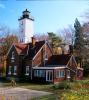 Presque Isle Lighthouse, Pennsylvania, Lake Erie, Great Lakes, TLHV05P01_01