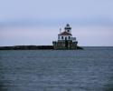 Oswego West Pierhead Lighthouse, Lake Ontario, New York State, Great Lakes