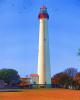 Cape May Lighthouse, New Jersey, Eastern Seaboard, Atlantic Ocean, Paintography, TLHV05P05_04C
