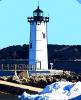 Portsmouth Harbor Lighthouse, New castle Island, New Hampshire, Atlantic Ocean, East Coast, Eastern Seaboard, Harbor, Paintography