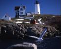 Cape Neddick Lighthouse, Maine, Atlantic Ocean, Eastern Seaboard, East Coast, TLHV05P12_01