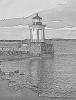 Portland Breakwater Lighthouse, East Coast, Eastern Seaboard, Atlantic Ocean, Paintography, TLHV05P12_09B