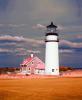 Cape Cod Lighthouse, (Highland Lighthouse), Truro, Massachusetts, East Coast, Eastern Seaboard, Atlantic Ocean, Paintography, TLHV05P14_06D
