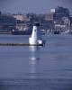 Palmer Island Lighthouse, New Bedford, Massachusetts, East Coast, Eastern Seaboard, Atlantic Ocean, TLHV06P01_17