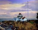 Point-No-Point Lighthouse, Kitsap Peninsula, Puget Sound, Washington State, West Coast, Pacific