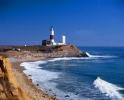 Montauk Point Lighthouse, Suffolk County, Long Island, New York State, Atlantic Ocean, East Coast, Eastern Seaboard, Paintography