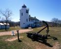 Horton Point Lighthouse, 1857, Long Island, New York State, Atlantic Ocean, Eastern Seaboard, East Coast, TLHV06P05_16