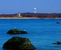 Plum Island Lighthouse, Long Island, New York State, Atlantic Ocean, Eastern Seaboard, East Coast, TLHV06P06_01