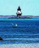 Orient Point Lighthouse, Long Island, New York State, Atlantic Ocean, Eastern Seaboard, East Coast, Paintography, TLHV06P06_03C