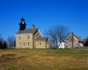 Old Field Point Lighthouse, 1868, Long Island, New York State, East Coast, Atlantic Ocean, Eastern Seaboard, TLHV06P06_06