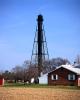 Reedy Island Rear Range Lighthouse, skeletal tower, Delaware, East Coast, Atlantic Ocean, Eastern Seaboard, TLHV06P06_12