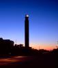 Oak Island Lighthouse, south of Wilmington, North Carolina, East Coast, Atlantic Ocean, Eastern Seaboard, Twilight, Dusk, Dawn, TLHV06P10_05