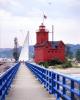Holland Harbor Lighthouse, Michigan, Lake Michigan, Great Lakes, TLHV06P12_10
