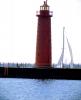 Muskegon South Lighthouse, Michigan, Lake Michigan, Great Lakes, TLHV06P13_13