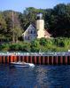 White River Lighthouse, Lake Michigan, Great Lakes, TLHV06P13_18
