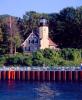 White River Lighthouse, Lake Michigan, Great Lakes, TLHV06P14_01