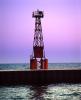 Pentwater Pier Lighthouse, Michigan, Lake Michigan, Great Lakes, TLHV06P14_11