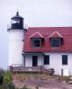 Point Betsie Lighthouse, Sleeping Bear Dunes National Lakeshore, Lake Michigan, Great Lakes, Michigan west coast, TLHV06P15_02