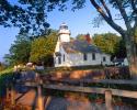 Grand Traverse Lighthouse, Leelanau State Park, Lake Michigan, Great Lakes, Grand Traverse Bay, TLHV06P15_13