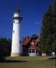 Seul Choix Point Lighthouse, Michigan, Lake Michigan, Great Lakes, TLHV07P01_08