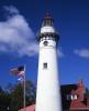 Seul Choix Point Lighthouse, Michigan, Lake Michigan, Great Lakes, TLHV07P01_11